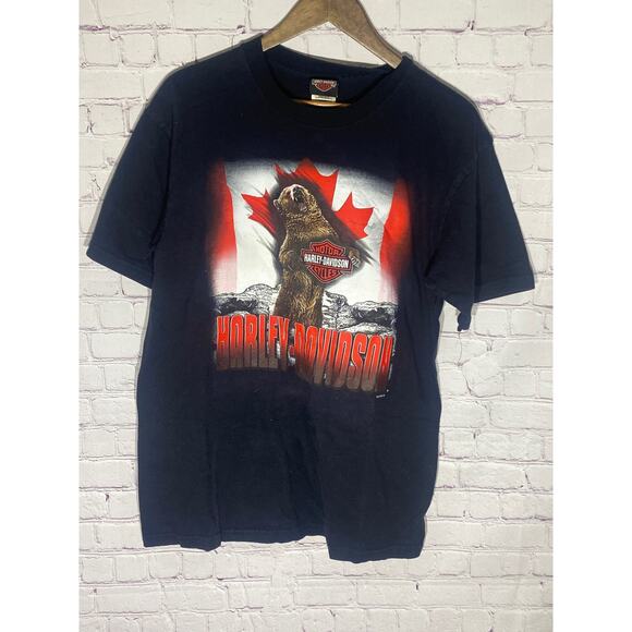 Harley Davidson Manitoba Canada Shirt - Picture 1 of 3